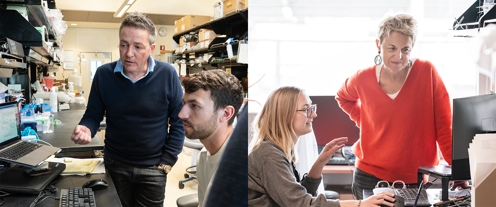 Benoit Bruneau and Melanie Ott