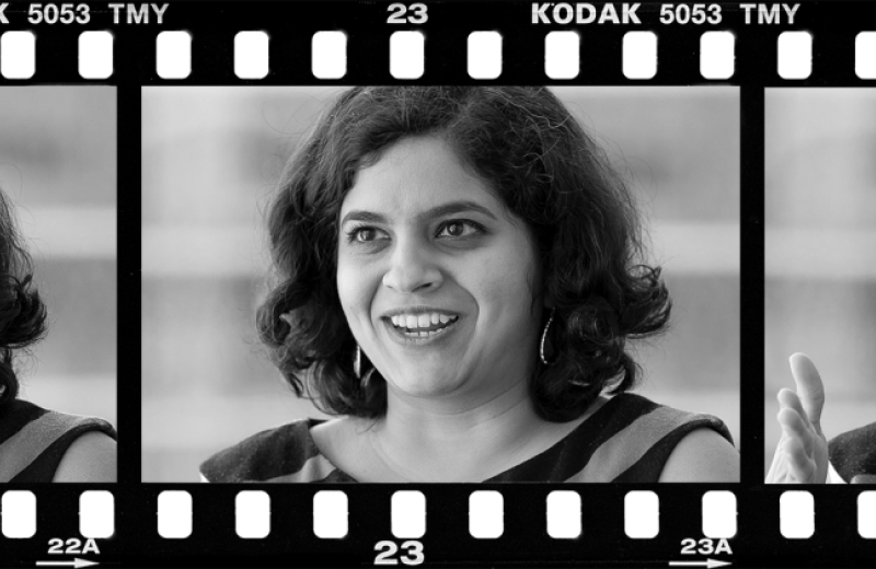 Film strip of Sudha Krishnamurthy