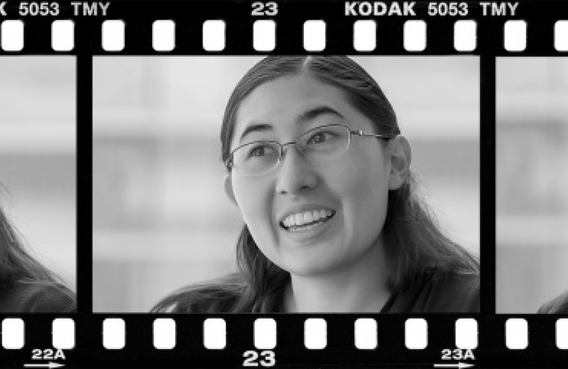 Film strip of Wendy Runyon