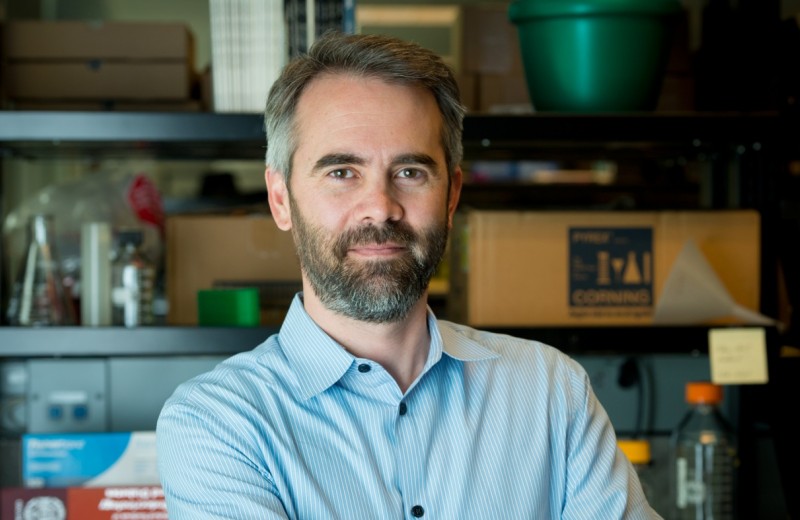 Alex Pico in the lab