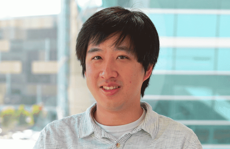 Marty Yang, scientist in the lab of Vijay Ramani